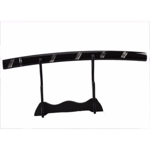 Special Offer Wooden Saya Sword Accessory Black and White Sheath Scabbard Fitting for Samurai Sword Japanese Katana Nice Gift