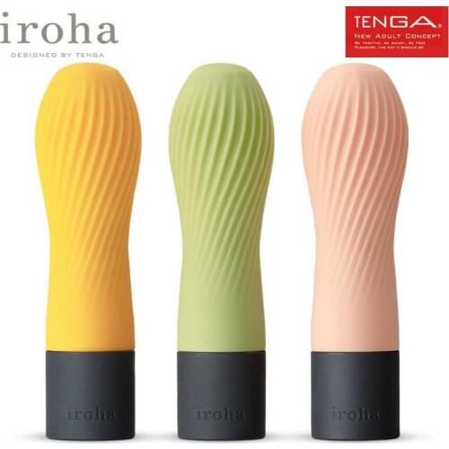 TENGA Iroha Zen brings irohas unique Soft-Touch Silicone Vibrator Sex Toys For Women G-spot Clit Massager Adult Toys