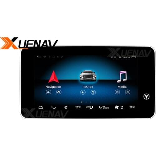 XUENAV GPS Navigation Wifi BT HD Android System 9 inch For-Benz E Class W212 2013 2014 Car Multimedia Video Player