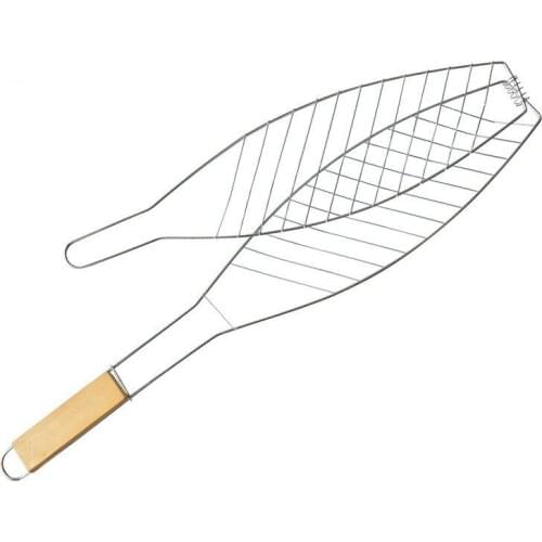 1PC barbecue grill outdoor grill fish grill mesh barbecue accessories grill net bbq Tool OK 0393