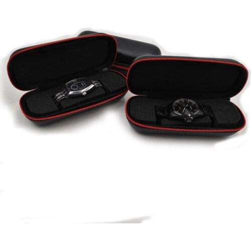 1PC Portable EVA Watch Box Waterproof Watch Case Watch Holder Zippered Watch Storage Box for Exhibition 066C
