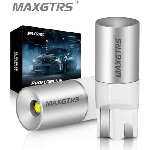 2x T10 168 194 2825 W5W White Car CREE Chip LED Bulbs Sidemarker Parking Position Lights License Plate Clearance Lights 12V/24V