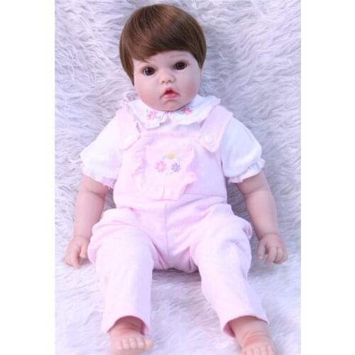 20 inch NPK silicone reborn dolls for sale realistic reborn babies girl bonecas reborn best children birthday gift baby toys