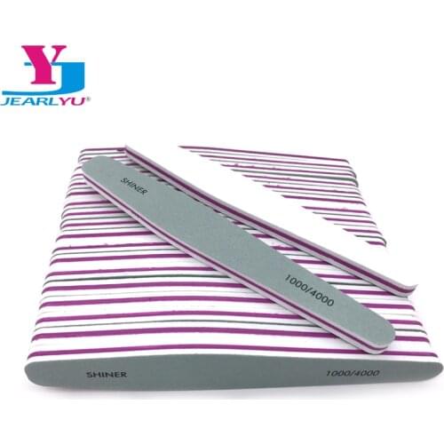 50 X Nail File Buffer Nail Art Buffer Nail File 1000/4000 Manicure Accessary Sanding Files Shiner Pedicure Tool Para Manicure