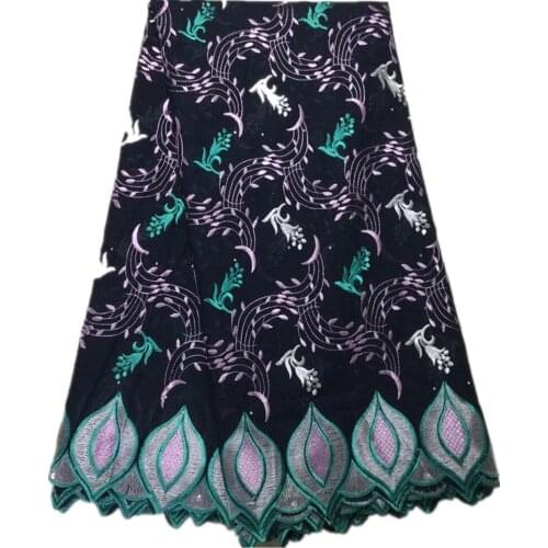 African Cotton Lace Fabric 2021 High Quality Swiss Voile Lace In Switzerland Nigerian Lace Fabrics For Wedding Dress p66-408