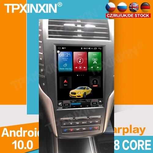 For Lincoln MKC Android 10.0 128G Stereo receiver Car Multimedia Stereo Player Headunit Audio Radio GPS Navigtion