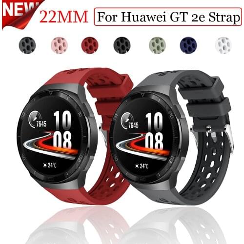 Colorful Sport Silicone Straps For Huawei GT2e Watch Bans For Huawei Watch gt2e original SmartWatch Band Replacemen Accessories