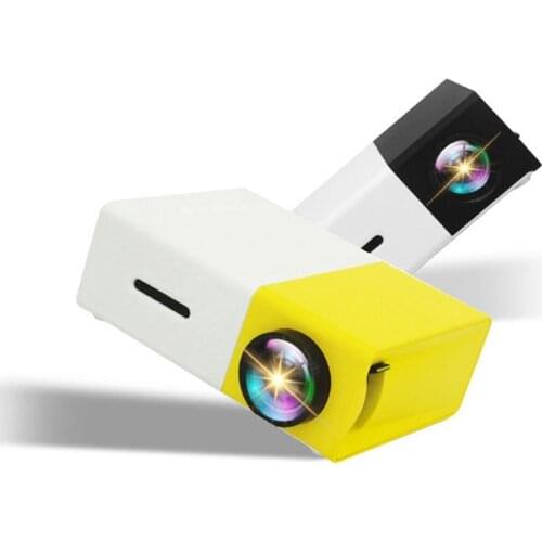 YG300 USB Home Theater LED Mini Portable Projector Handheld Smart Multimedia Office High Definition 1080P Movies Projector