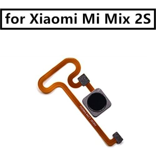 For Xiaomi Mi Mix 2s Fingerprint Flex Cable Touch ID Sensor Return Key Menu Button Flex Cable Replacement Repair Parts