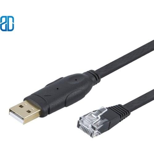USB Console Cable 6 FT USB to RJ45 Serial Adapter Compatible Router/Switch of Cisco, NETGEAR, TP-Link, Linksys