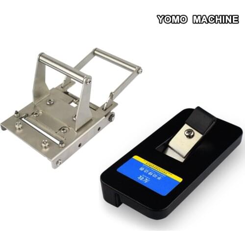 Edge banding cutter with trimmer set wood pvc edge band end cutting device