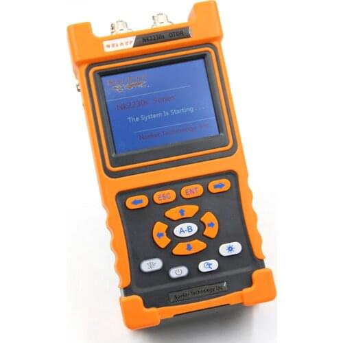 NK2230S SM OTDR 1310nm/1550nm 32dB/30dB 100km sigle-mode Optical Time Domain Reflectometer built in VFL