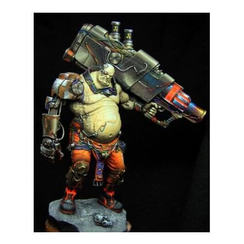 New Unassembled 1/24 75MM ancient Orc stand with Manipulator 75mm Resin Figure Unpainted Model Kit