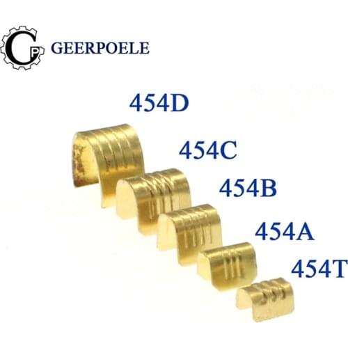 454A/B/C/D Crimp Terminal Button Cold Pressing Splice Electric Wire Connector Cable Sertir Electric Lug Crimping