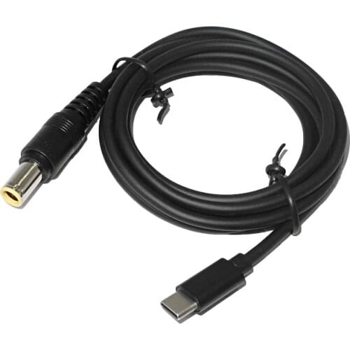 ​USB C to 7.9*5.5mm Plug Converter Dc Power Adapter Charging Cable Cord for Lenovo Thinkpad X60 T60 T61 X200 X201 X220 X230