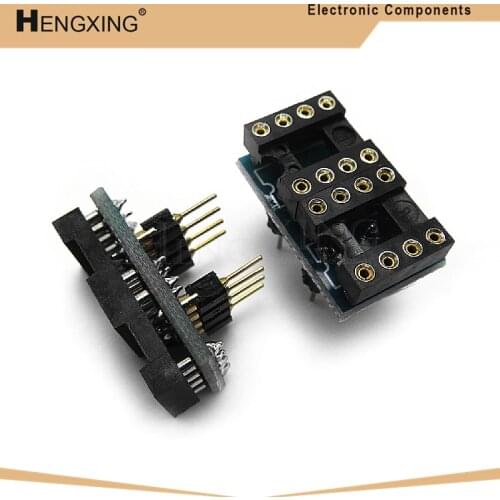 1piece Gilded seat single op amp IC DIP switch seat dual op amp suitable for OPA627 AD797 OPA604 In Stock
