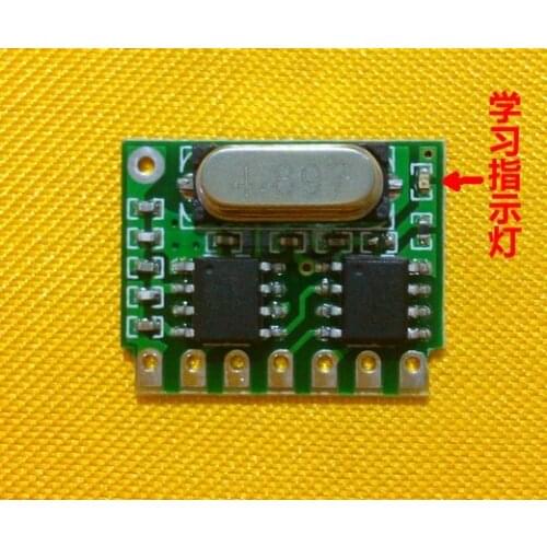 433MHz learning receiving and decoding module TYJM01T supports PT2272-T4 self-locking mode
