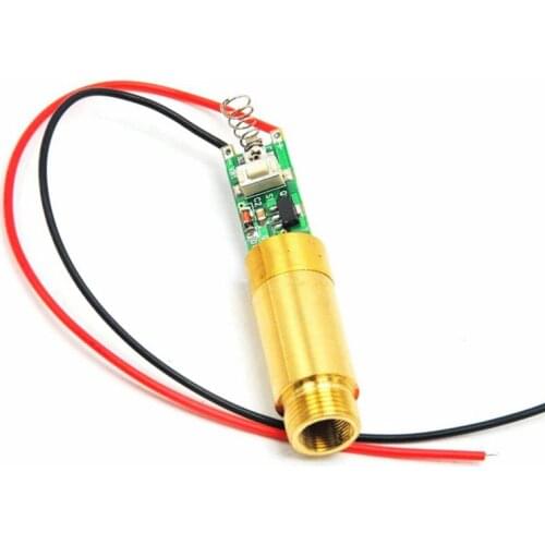 Industrial APC 405nm 100mw Purple Violet Blue Laser Diode Module 3.7V-4.2V with Driver & Spring