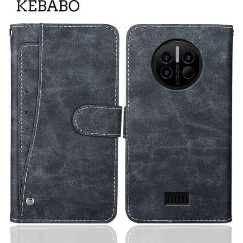 Luxury Wallet Doogee V10 5G Case 6.39" Vintage Flip Leather Business Protective Cover For Doogee V10 5G Case Phone Bag Holder