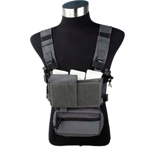 TMC Lightweight WG Tactical Vest SS Modular Chest Rig Set A Chest Hanging Cordura 500D fabric