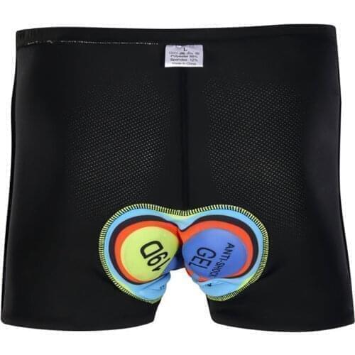 Cycling 20D Gel-Cushioned Cycling Shorts Bike MTB Mountain Mens Fully Breathable Shockproof Underwear For Road