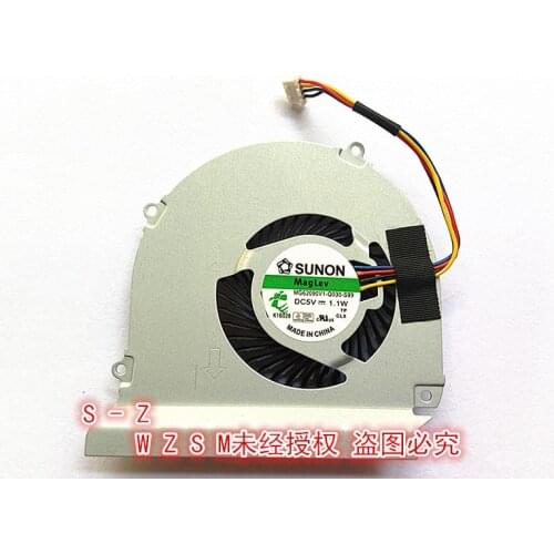 WZSM Laptop CPU Cooling Fan For DELL For Latitude E6440 P38G KSB06105HB-CL2B MF60090V1-C570-S9A DC5V 0.4A new