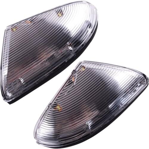 1 Pair Front Left Right Side Rearview Mirror Turn Signal Light Lamp 68064948AA Fit For Dodge Ram 1500 2500 2010-2014 68064949AA