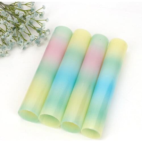 Jelly Sheets Faux Leather Sheets Colorful PVC Synthetic Leather Fabric Hair Bows Making DIY Crafts Supplies 22*30cm/A4 1pc