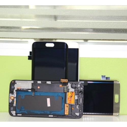 100% TestFor Samsung Galaxy S6 Edge G925F G925A G925P LCD Display Screen with Touch Digitizer Tracking No