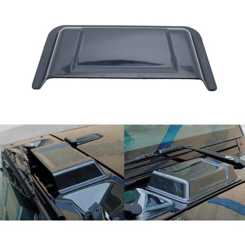 ABS Hood Vent Cover Air Intake Caps Rain Shield for Jeep Wrangler JK 2007-2016 Exterior Accessories Car Stying