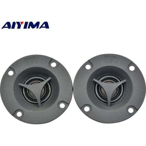 AIYIMA 2Pcs 2 Inch Tweeter Audio Speaker 8 Ohm 15W Treble Loudspeaker Home Theater Plastic Music Speaker Driver
