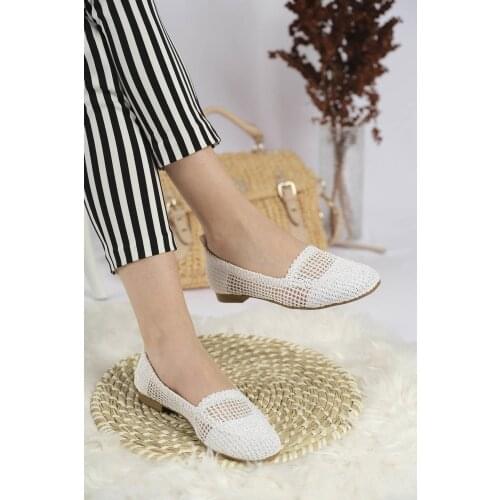 Bertie Braided Light Base Women Ballerina