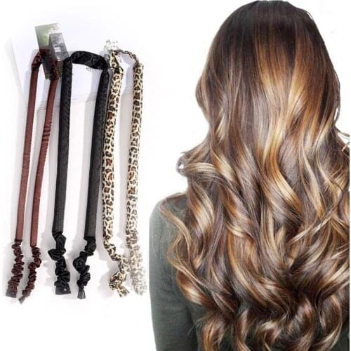 Heatless Hair Curlers Styling Kit for Wet Dry Long Short Hair Wave Hair Rollers for Girl Women Support Dropshipping CSV