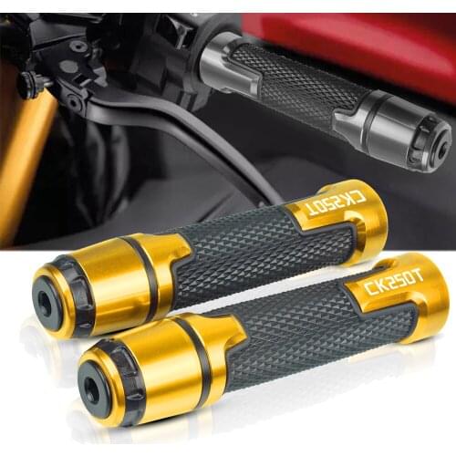 For KYMCO CK250T CK 250 T CK 250T 7/8'' 22mm Motorcycle knobs Anti-Skid scooter Handle ends Grips Bar Hand Handlebar With CK250T