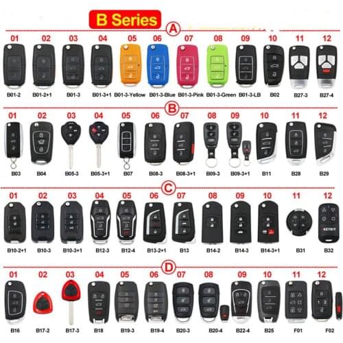 Keydiy kd remote key B01 B02 B04 B05 B08 B09 B10 B11 B12 B13 B14 B16 B18 B19 B25 B28 B29 B31 B32 for KD900 URG200 KD-X2 Mini KD