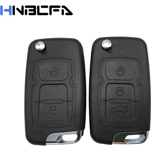 2/3 Buttons Remote Key shell For Geely Emgrand 7 EC7 EC715 EC718 Emgrand7 EC7-RV EC715 EC718-RV Flip Folding key Case Fob