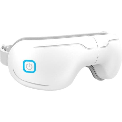 Eye Massager with Heat Compression Music Rechargeable Eye Massager for Relieve Dark Circles Eye Bags Dry Eye Improve Sleep