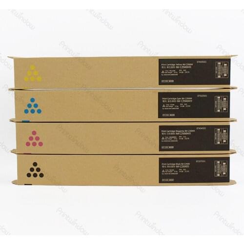 Original CMYK 4X/set Toner Cartridge for Ricoh IMC2500 IMC2000 IMC2500H IMC2503LC IM C2500 C2000 C2500H C2503LC