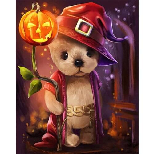 Full Diamond Painting Small Elk Cartoon Moose Animal Cross stitch 5D DIY Diamond Embroidery Round Diamond Mosaic Color