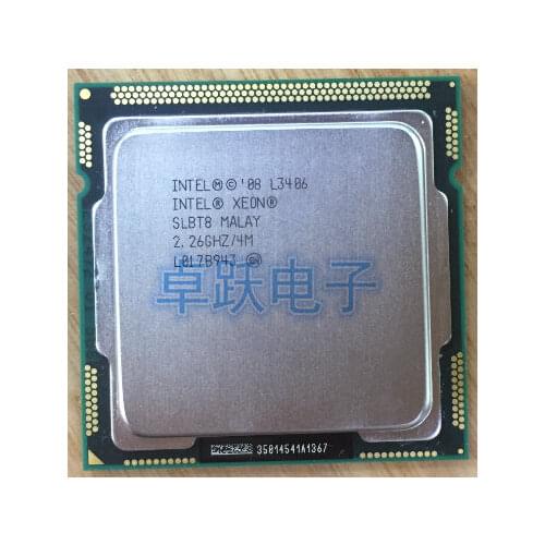 Intel Xeon Processor L3406 l3406 Dual-Core LGA1156 Desktop CPU 100% working properly Desktop Processor