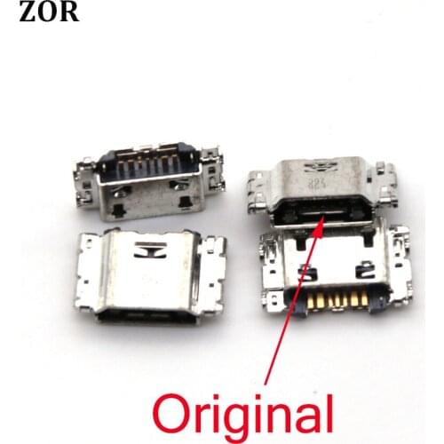 10pcs For Samsung Tab A 8.0 T350 SM-T350 Micro mini USB jack socket Connector Dock plug female charger Charging Port Replacement