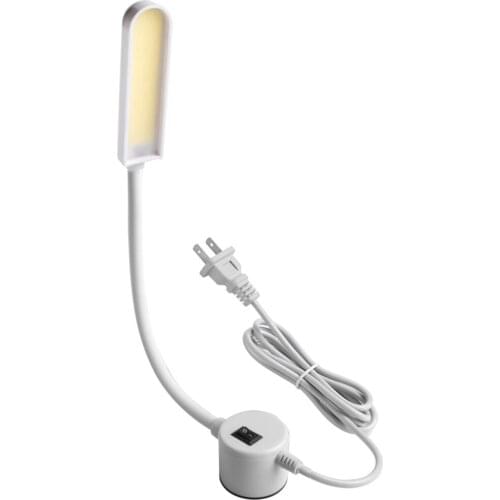 Super Bright 6W COB Sewing Machine LED Lamp Multi-Function Flexible Work Light Industrial Lighting for Lathes,Drill Presses