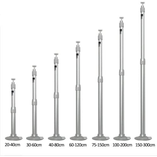 20-40cm Monitor Aluminum Alloy Telescopic Bracket Bracket Extension Monitoring Pole Camera Long Bracket