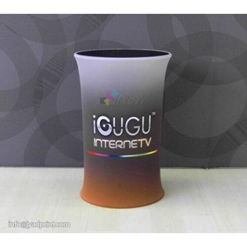 Tenison Stretch Polyester Fabric Desk Counter Podium Display