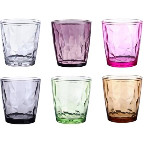 210ml Unbreakable Acrylic Drinking Glasses Reusable Water Glass Juice Glass For Drinking Tea Cup Kitchen Dining Bar Drinkware