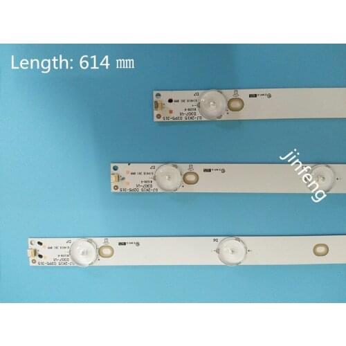 4set=12pcs LBM320P0701-FC-2 LED backlight strips32PFK4309-TPV-TPT315B5 32PFK4309 32PHS5301 TPT315B5 LB-F3528-GJX320307-H 32E200E