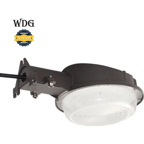 5 Pack UL DLC listed 50W IP65 led barn light AC100-277V built-in photocell sensor led street lamp dusk-to-dawn LED area lighting