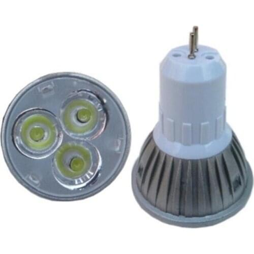 5pcs LED Spotlight Gu5.3 MR16 220V green Spotlight bulb Aluminum shell LED GU5.3 220V MR16 red 3W