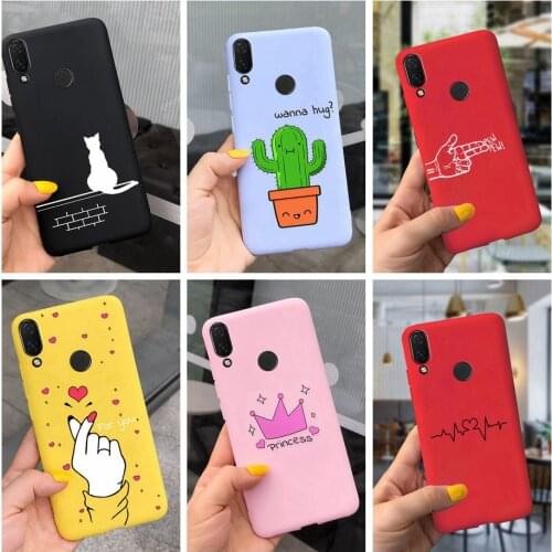 For Huawei Nova 3i Case Nova3i Silicone Soft TPU Back Cover Cute Cartoon Phone Cases For Huawei Nova 3i 3 i Coque Fundas 6.3