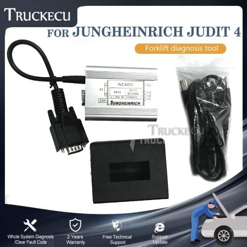 For Judit Incado Box Diagnostic Kit Jungheinrich JUDIT 4 Judit INCADO Interface for Jungheinrich forklift truck diagnostic tool